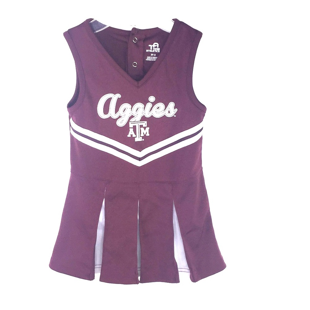 Team Athletics ATM Aggies Girls Dress Sz 3
